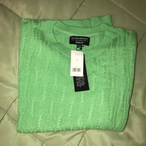 NWT Banana Republic Green Sweater